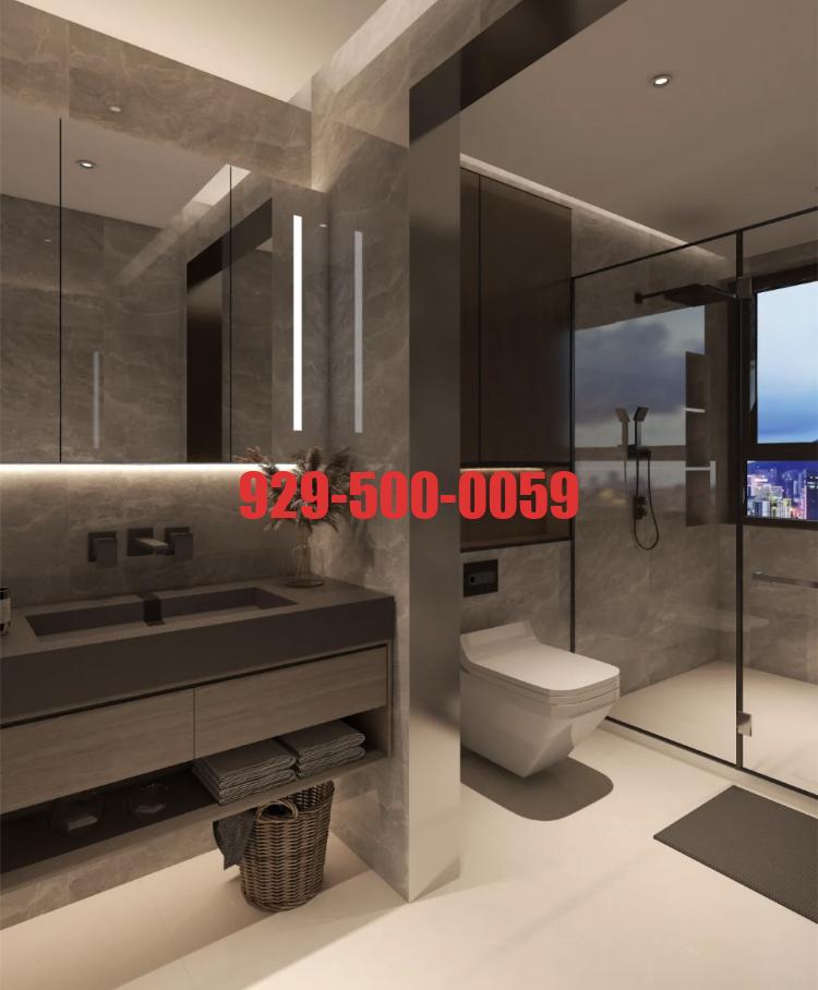 纽约蓝天家装维修团队-布朗市卫生间卫浴家装全屋装修翻新改造案例929-500-0059